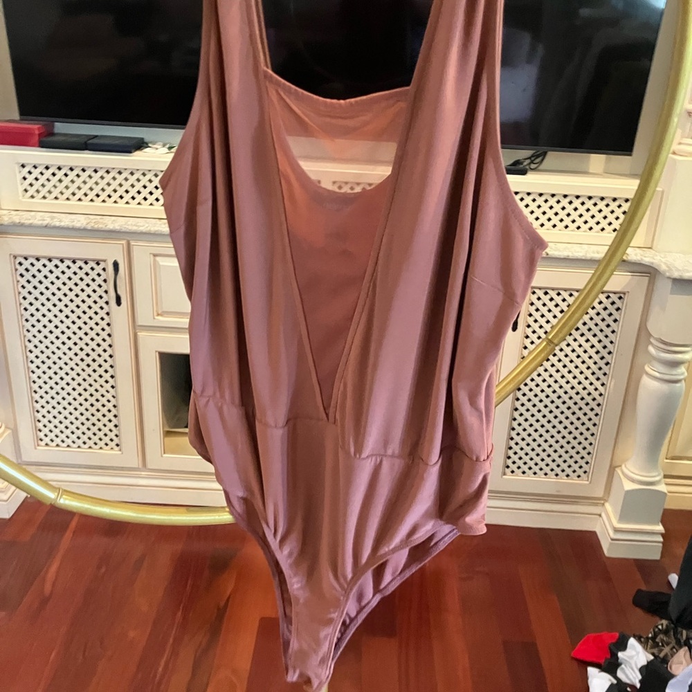 Forever 21 Mauve Bodysuit